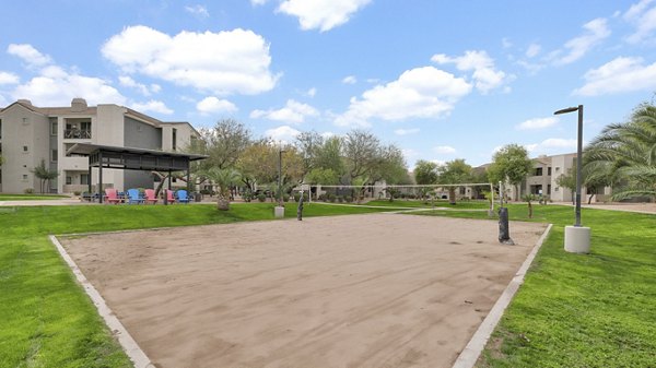 sport court at The Cooper 202 Apartments