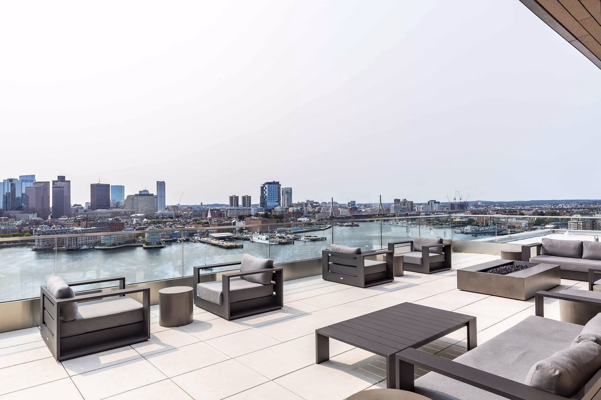 patio/balcony at The Eddy Apartments