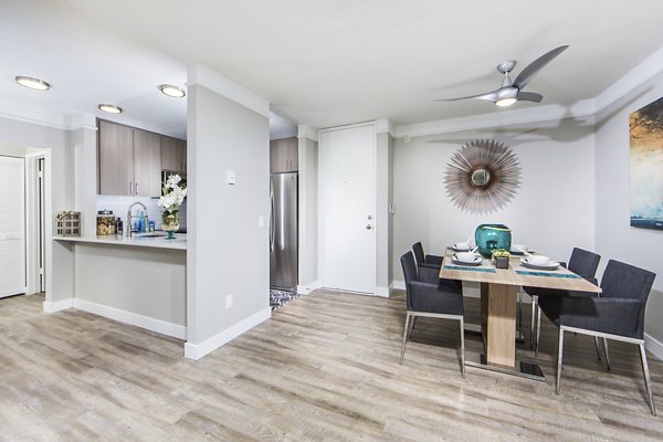 dining room at Avana Rancho Palos Verdes Apartments