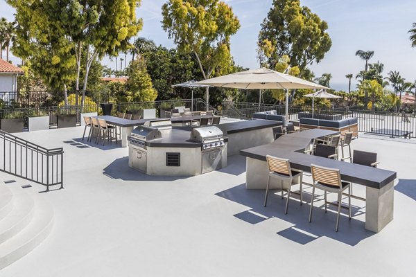 grill area at Avana Rancho Palos Verdes Apartments