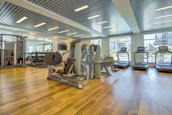 fitness center at Elan Menlo Park Apartments