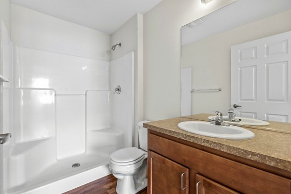 bathroom at Carrington Place Apartments