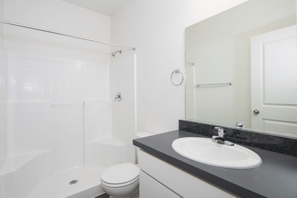 bathroom at Villas at Tullamore Apartments