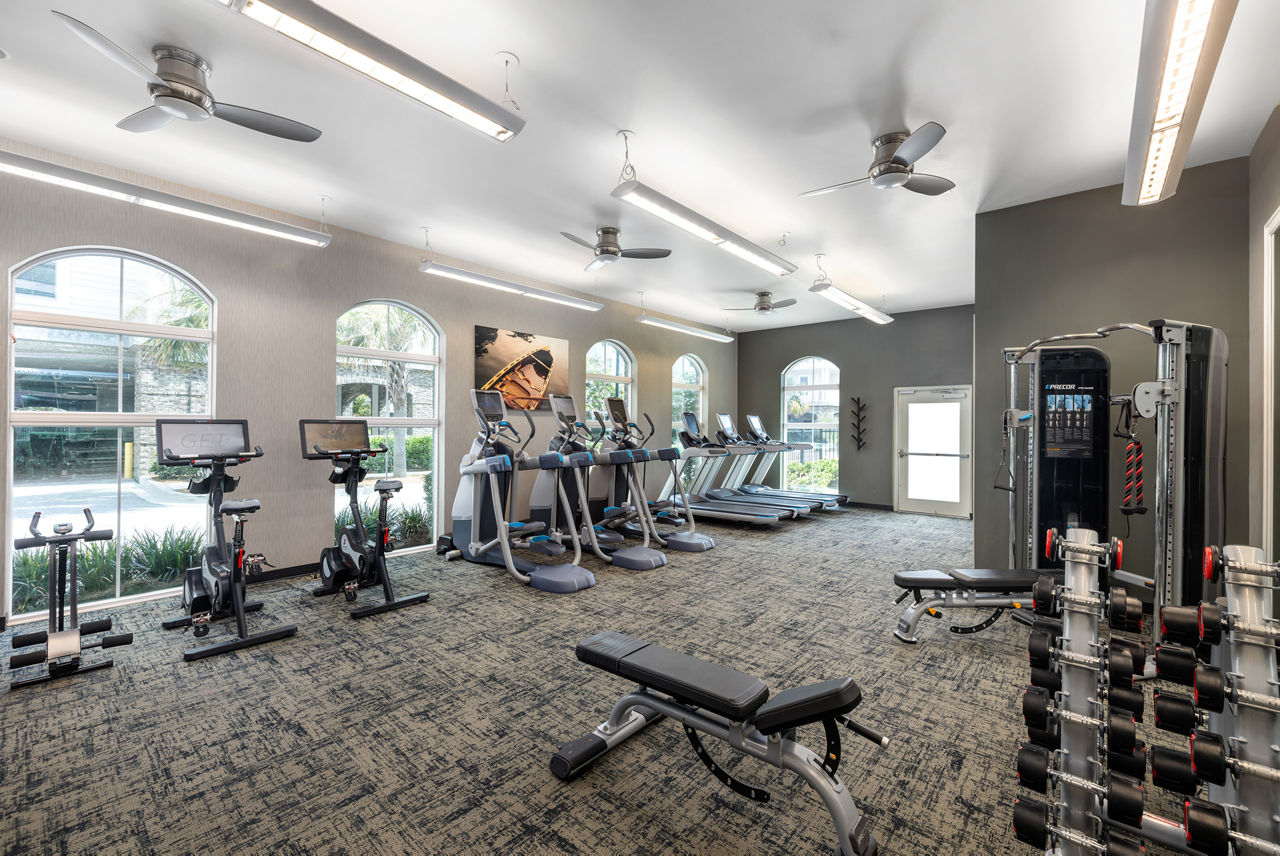 Gym at Bridgeside At Patriots Point Apartments (1 of 2)