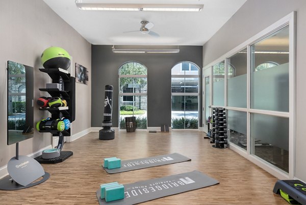 fitness center at Bridgeside at Patriots Point Apartments