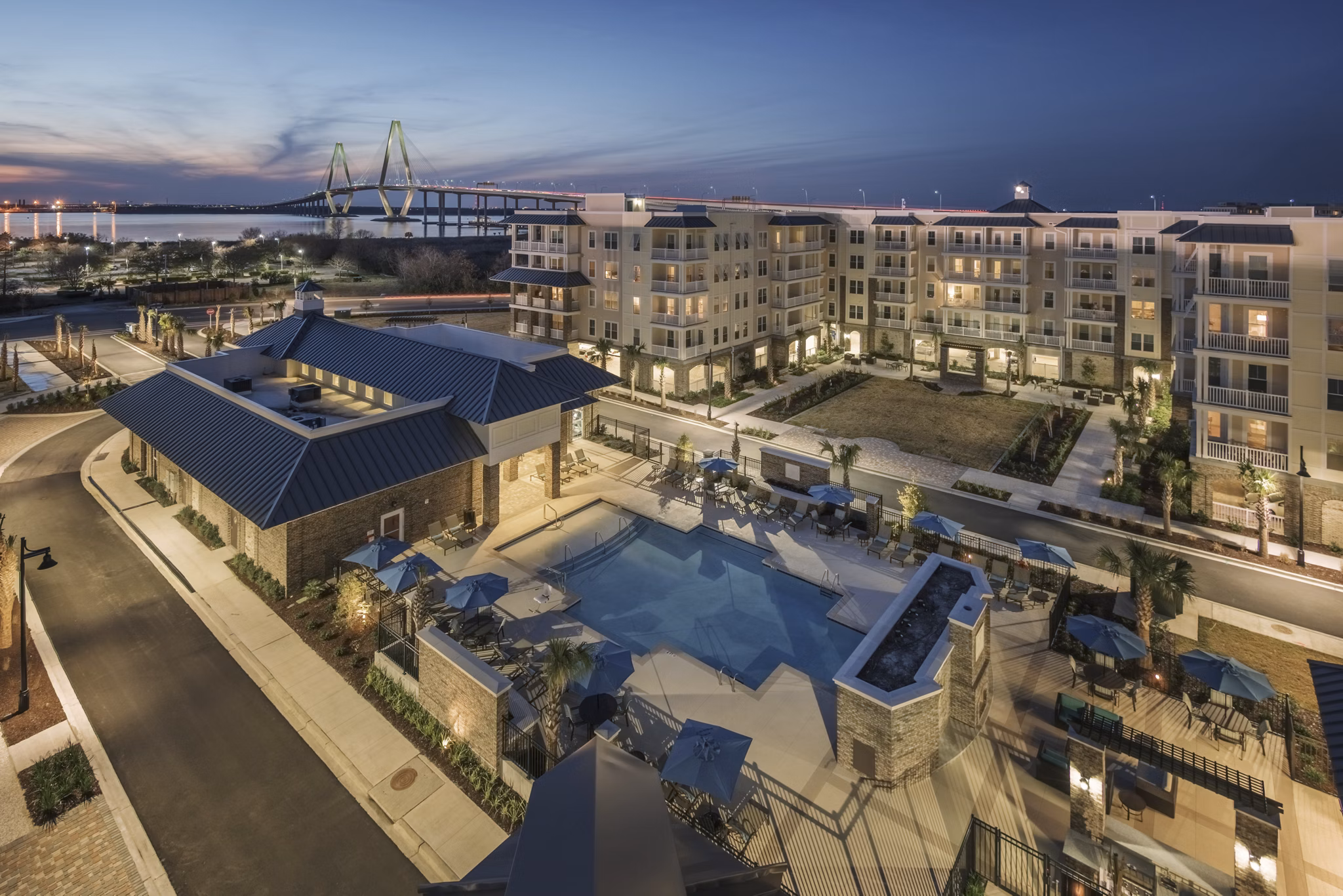 Bridgeside at Patriots Point: Waterfront luxury apartments in Charleston with stunning views