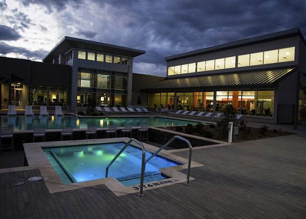 pool at The Ave at Norman Apartments