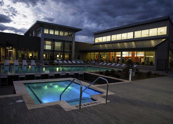 pool at The Ave at Norman Apartments