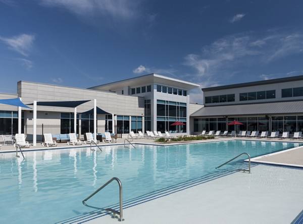 pool at The Ave at Norman Apartments