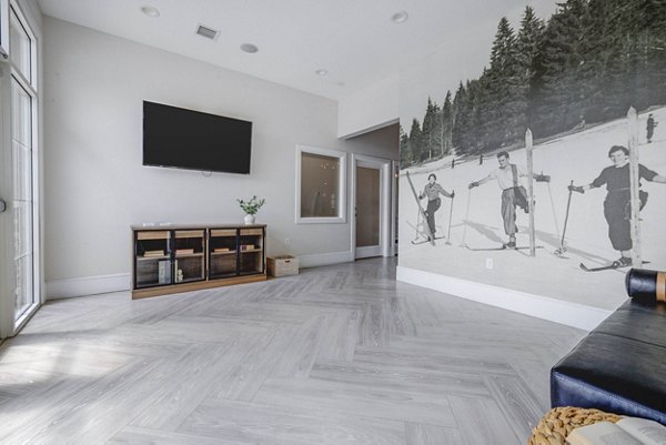 Clubhouse with inviting seating areas at Copperwood Apartments offering luxury living experiences