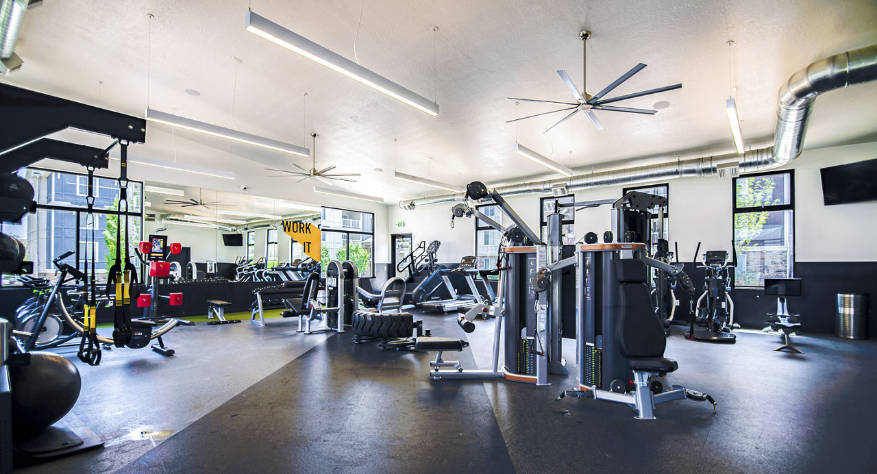 Gym at The Atlas (1 of 2)