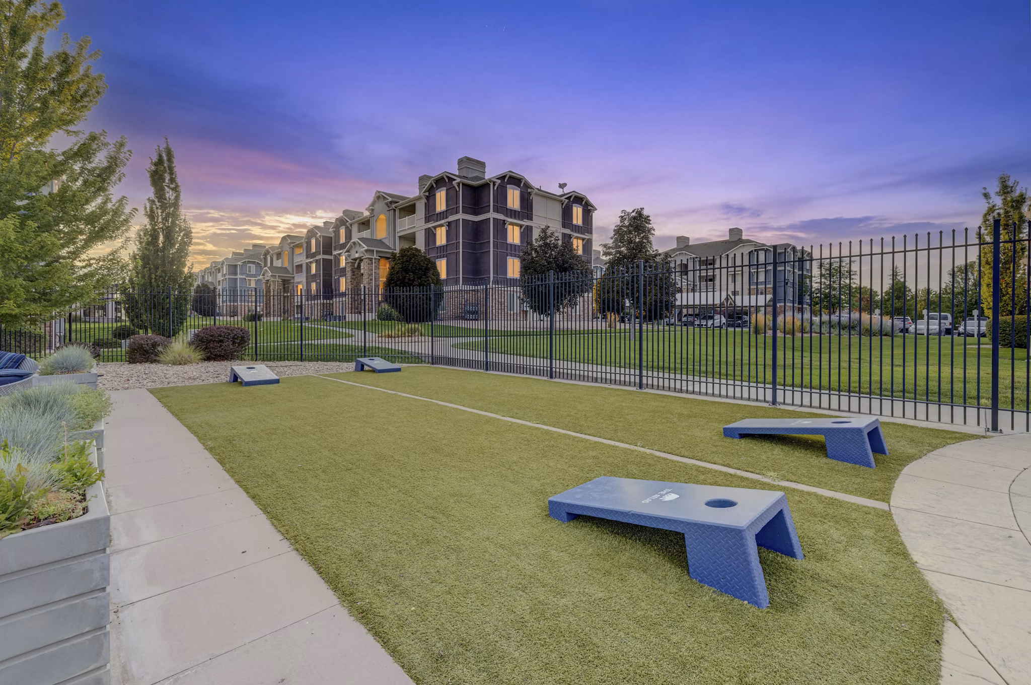 dog park at The Atlas Apartments