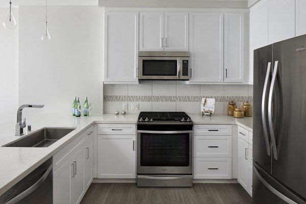 Kitchen at Pierside Apartments