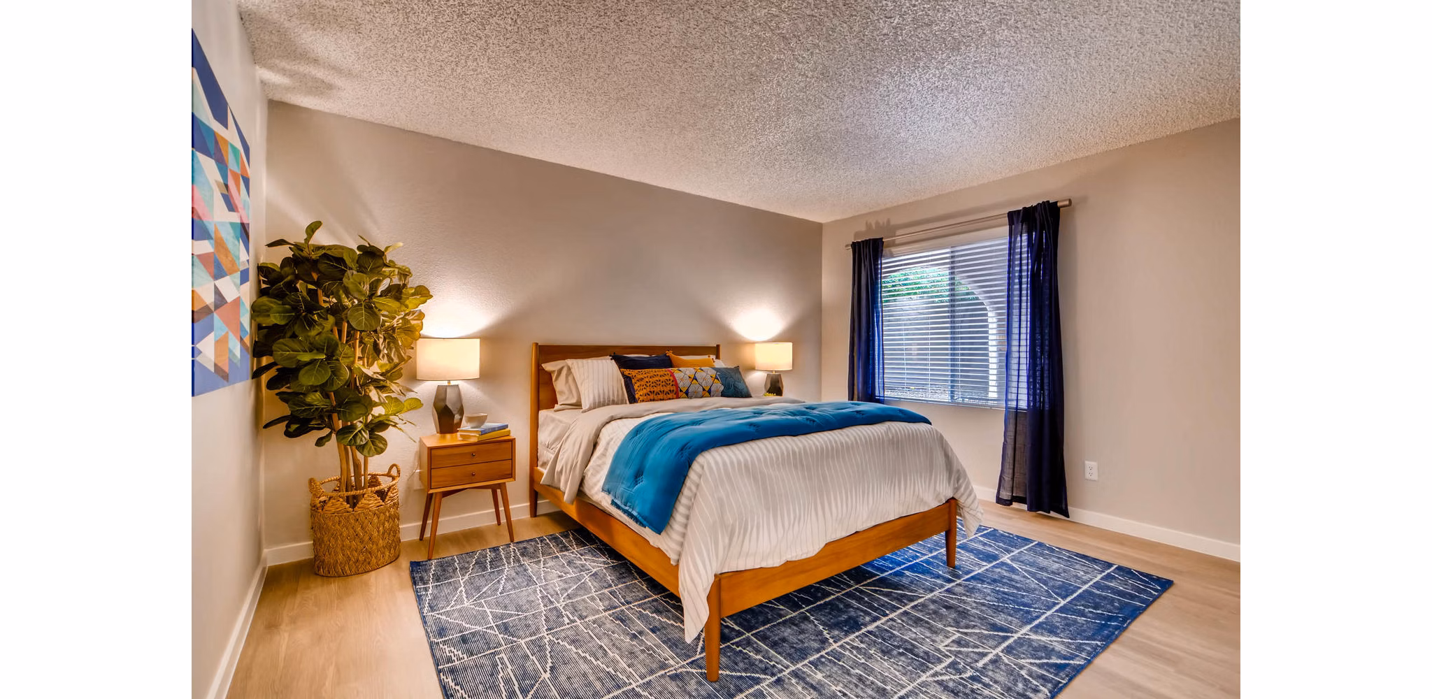 bedroom at Visconti at Camelback Apartments