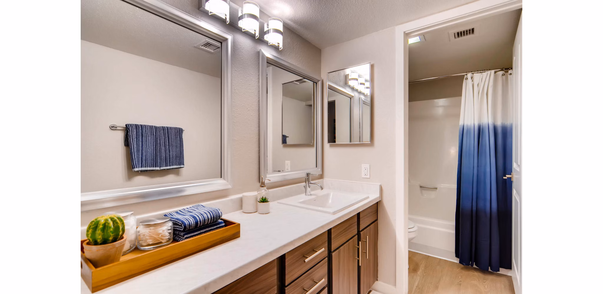 bathroom at Visconti at Camelback Apartments