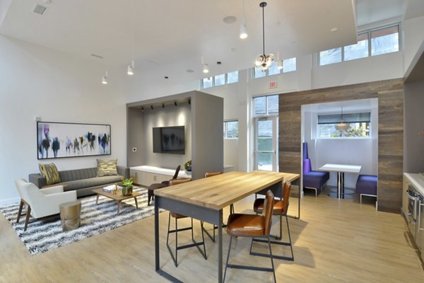 Parker Clubhouse with stylish seating and modern dÃ©cor, ideal for community events and gatherings