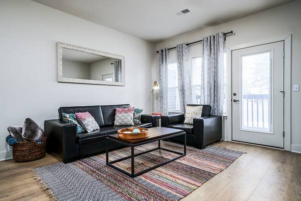 living room at The Rocks Apartments