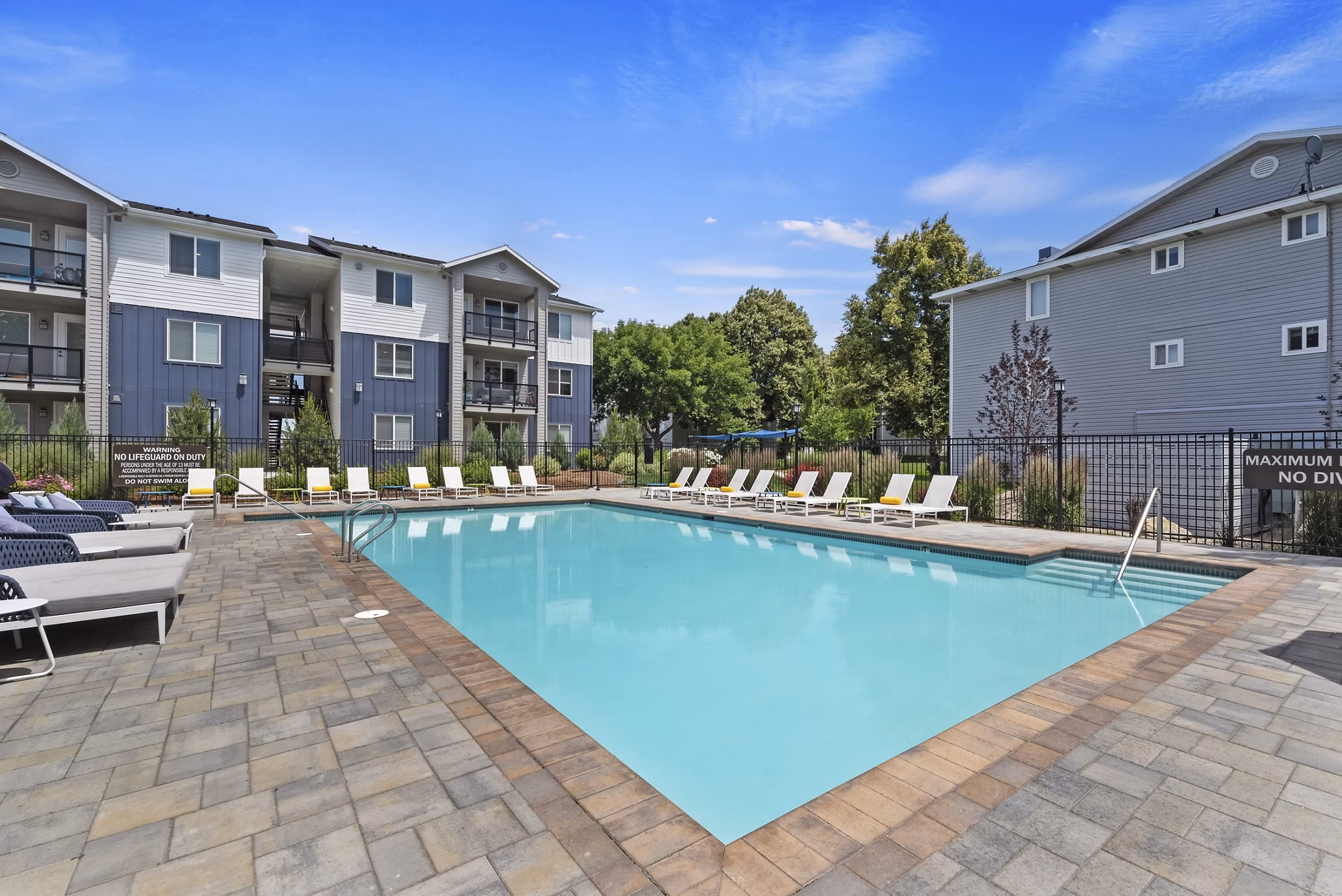 pool at Rosewood Premier Apartments