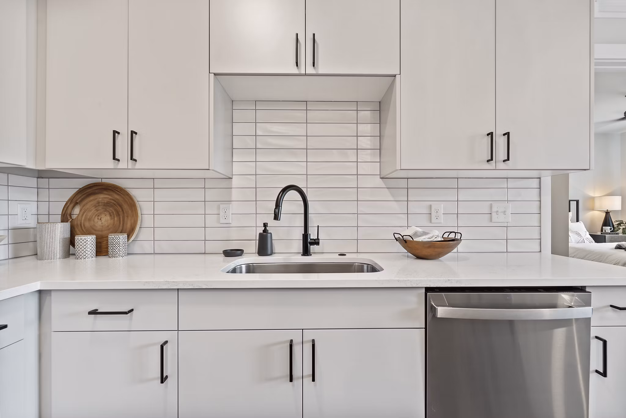 kitchen at River Pointe Apartments