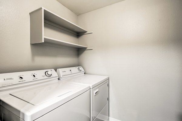 laundry room at River Pointe Apartments