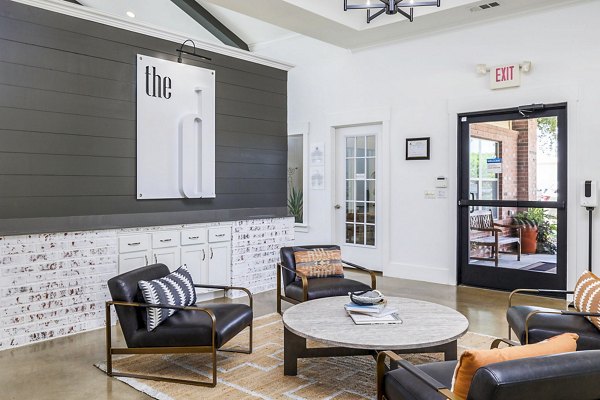 clubhouse/lobby at The Dorel/Girard Court Apartments