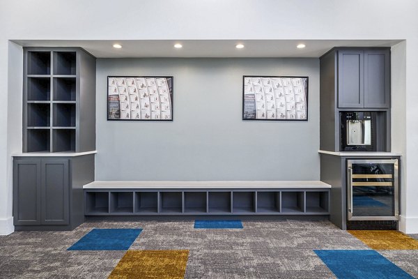 State-of-the-art fitness center at The Dorel/Girard Court Apartments featuring modern equipment and spacious workout areas