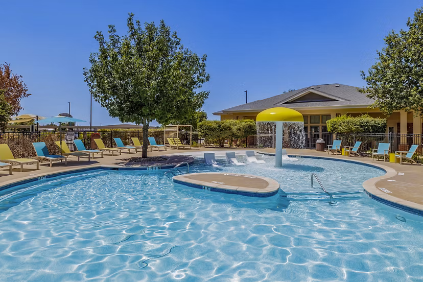 Luxurious swimming pool at The Dorel/Girard Court Apartments, perfect for relaxation and leisure activities