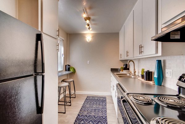 kitchen at The Glen at Old Town Apartments