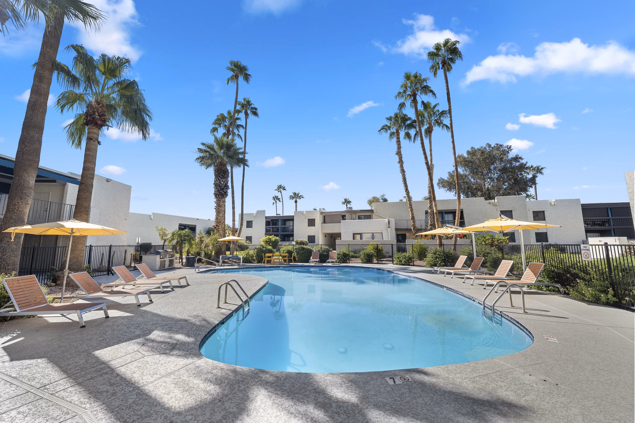Pool at The Glen at Old Town Apartments