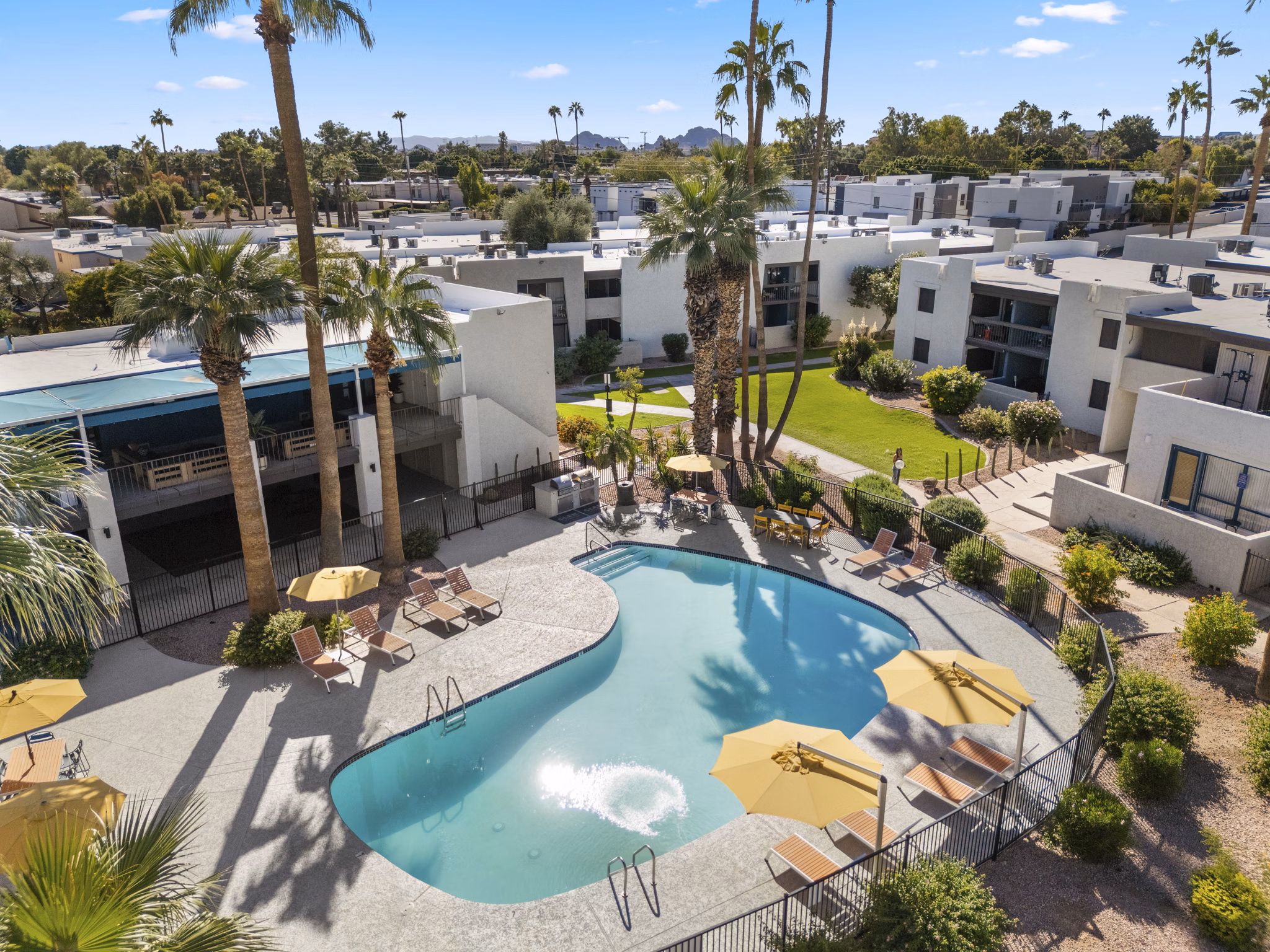 Pool at The Glen at Old Town Apartments