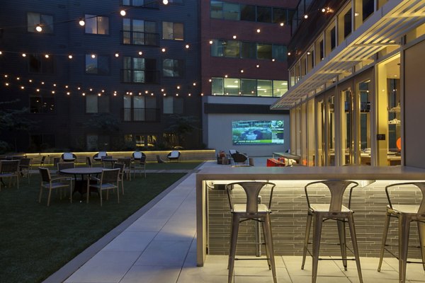 patio area at Anthology Apartments