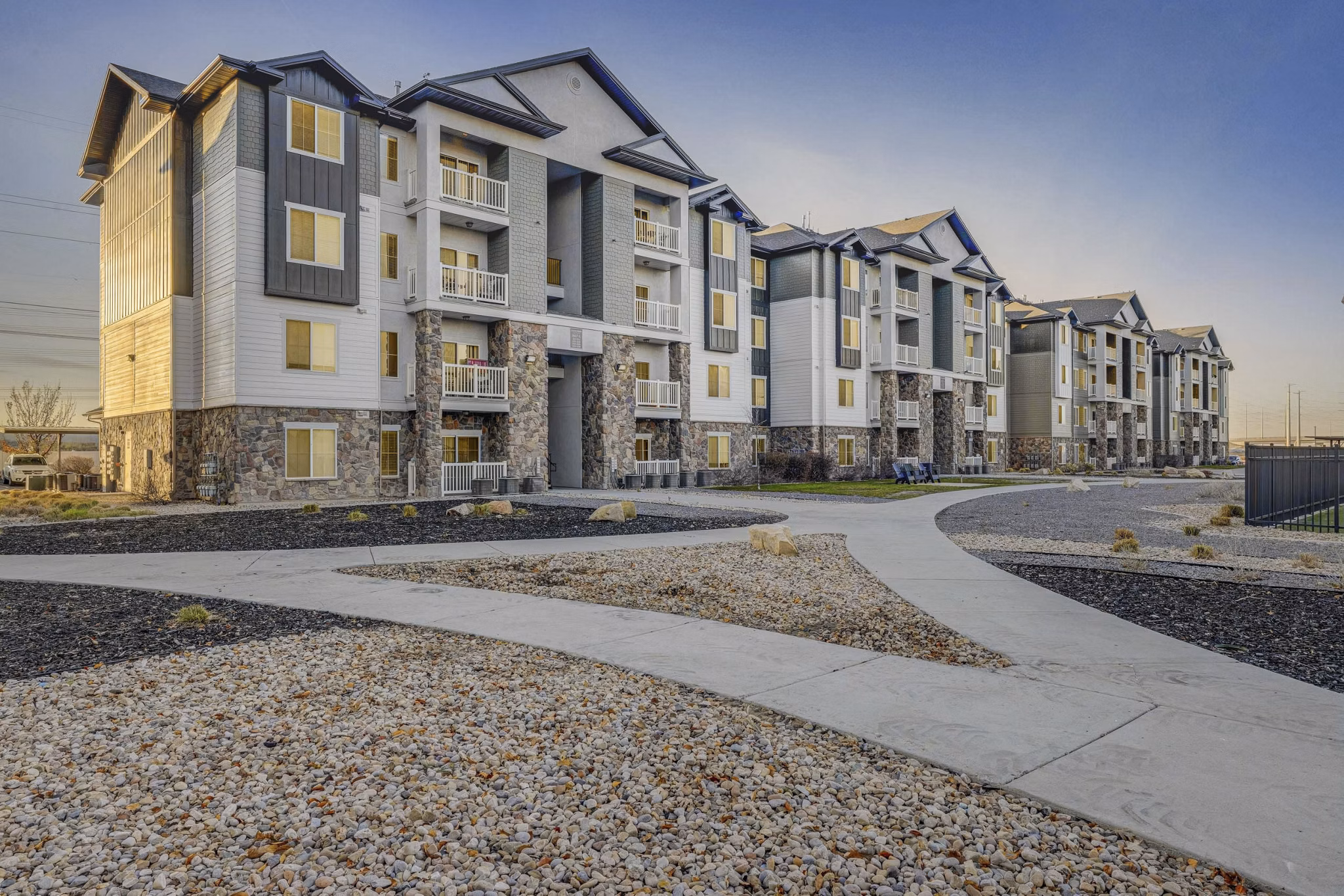 building at Sandalwood Apartments