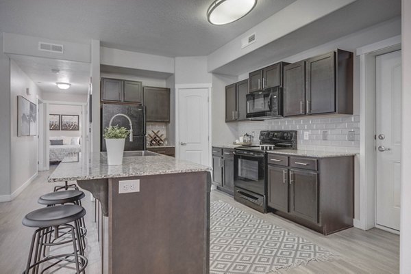 kitchen at Sandalwood Apartments