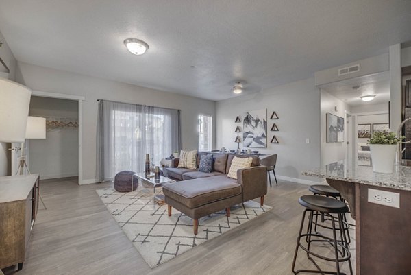 living room at Sandalwood Apartments