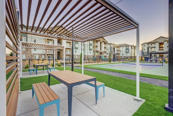 patio at Sandalwood Apartments