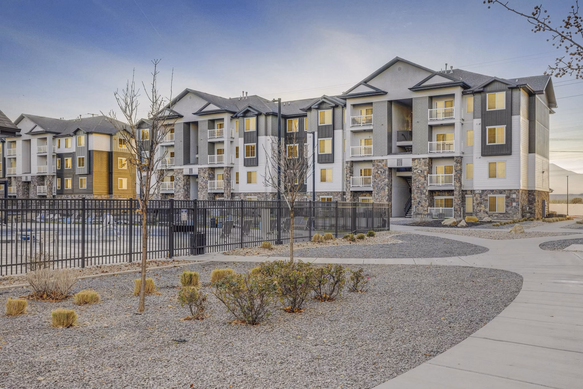 building at Sandalwood Apartments