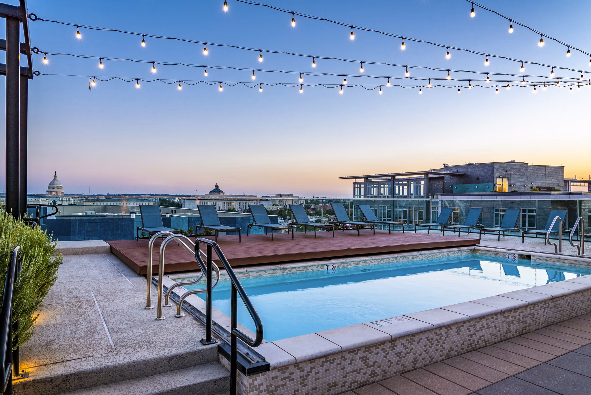 pool at ORE 82 Apartments