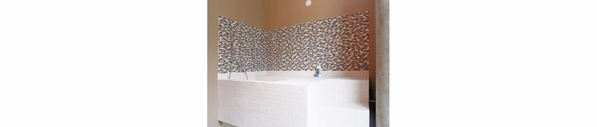 Convenient dog wash station at Waterbend Apartments, perfect for pet owners seeking luxury living amenities