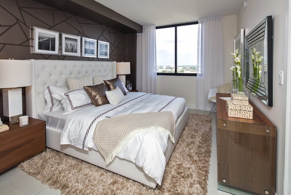 bedroom at InTown Apartments