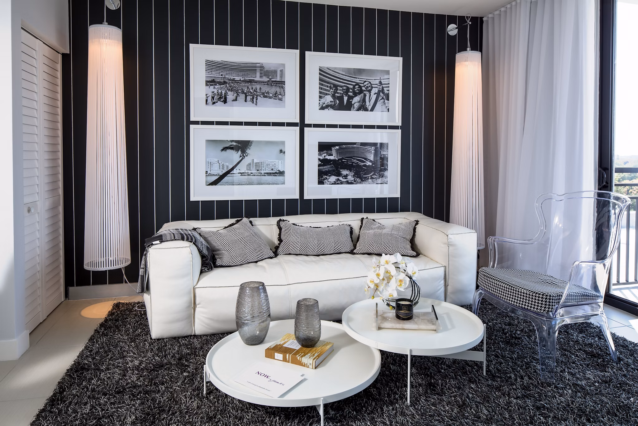 living room at InTown Apartments
