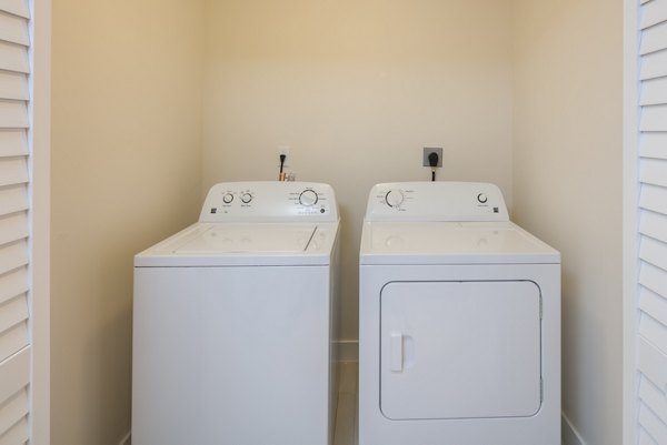 laundry room at InTown Apartments