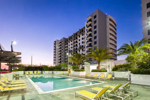pool at InTown Apartments