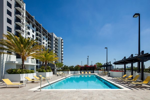pool at InTown Apartments