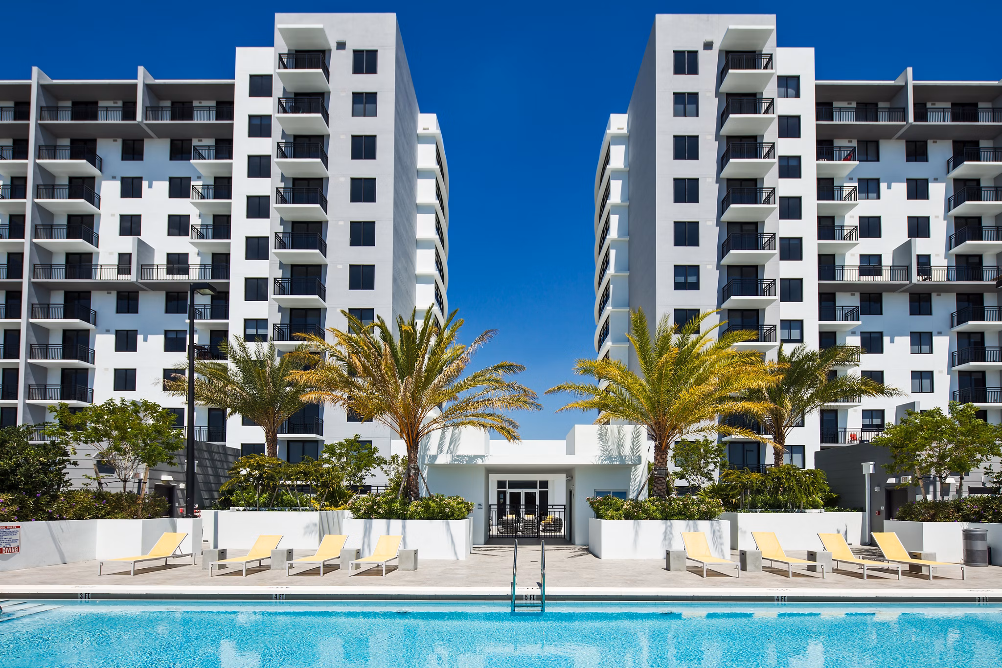 pool at InTown Apartments