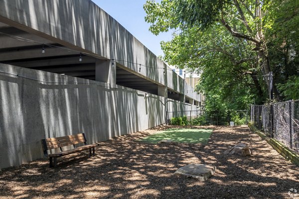 grill area at Pencil Factory Flats Apartments