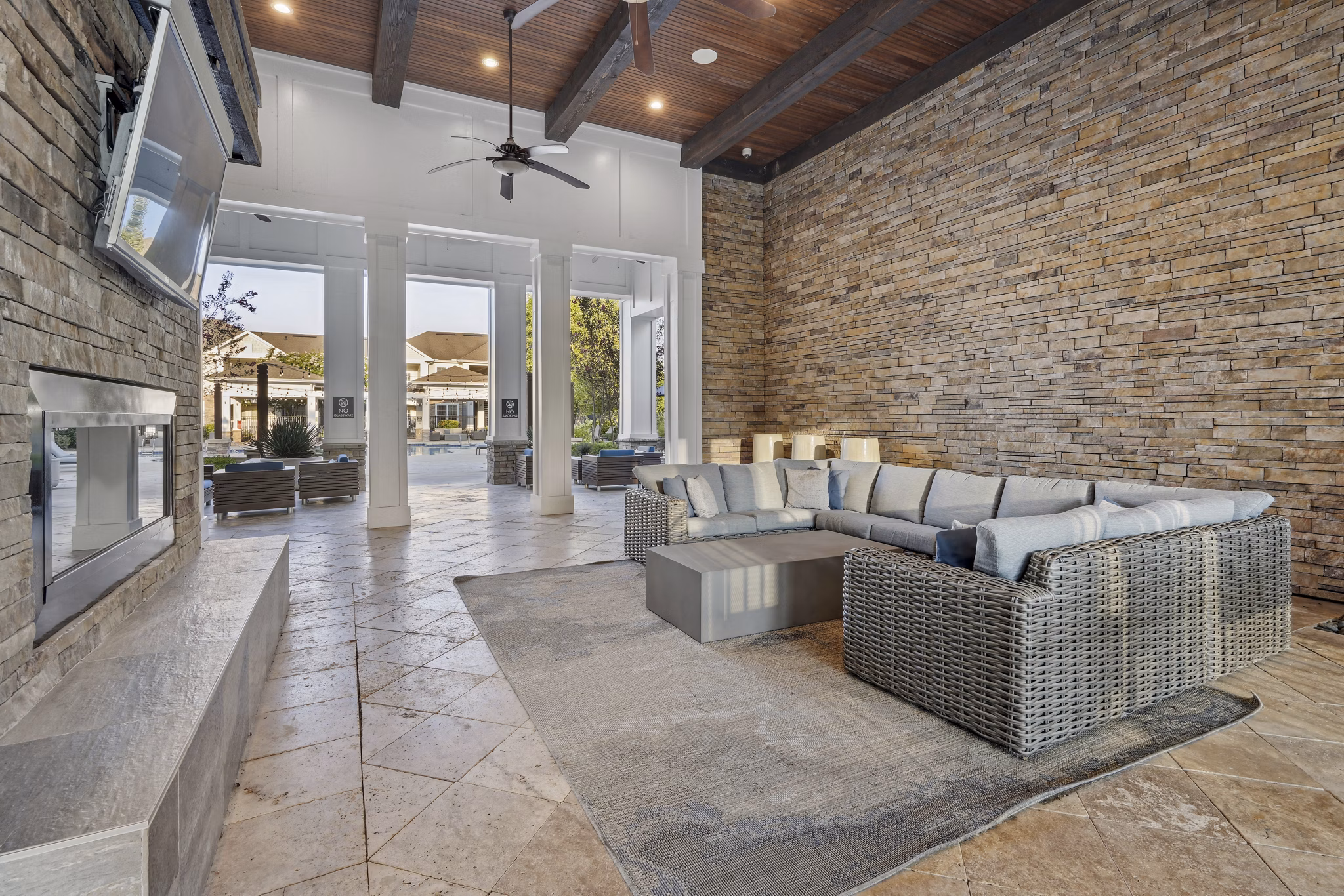 clubhouse at Realm at Patterson Place Apartments