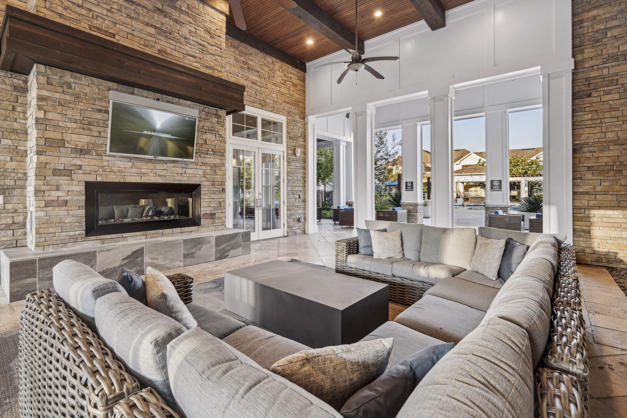 clubhouse at Realm at Patterson Place Apartments