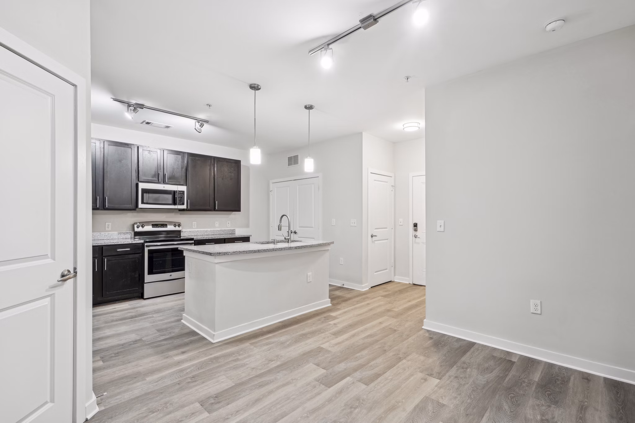 kitchen at Realm at Patterson Place Apartments