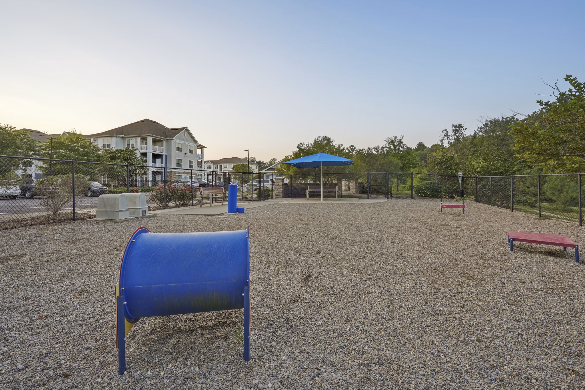 dog wash station at Realm at Patterson Place Apartments