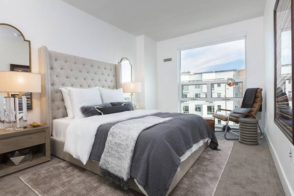 bedroom at Duboce Apartments